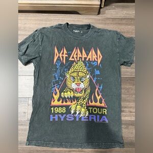 Abercrombie Def Leppard Unisex Graphic Tee
